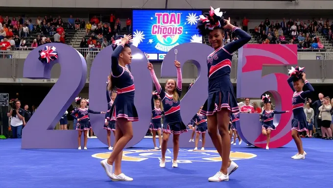 Le calendrier des événements du Concours de cheerleading 2025 est annoncé