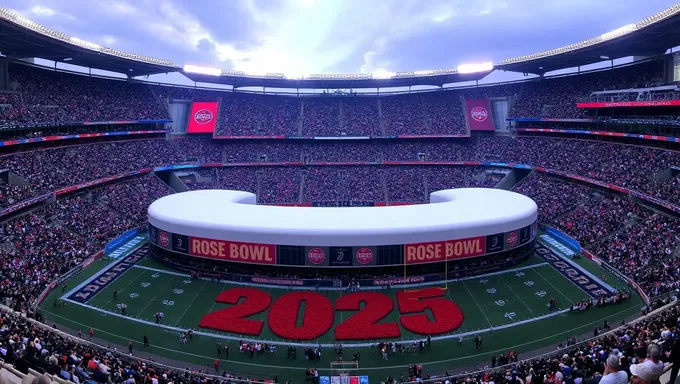 Le calendrier et les détails du Rose Bowl 2025 sont publiés