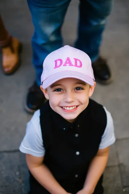 Le chapeau du père de la fille : un symbole d'amour et de soins