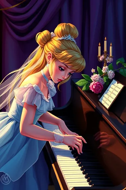 Le chef-d'œuvre de piano de la fille de Cendrillon est dévoilé