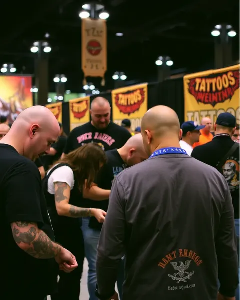 Le convention de tatouage de Chicago propose de la musique en direct et de la nourriture