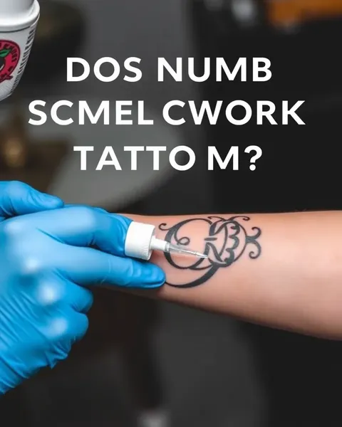 Le crème anesthésiante fonctionne-t-elle efficacement pour les tatouages