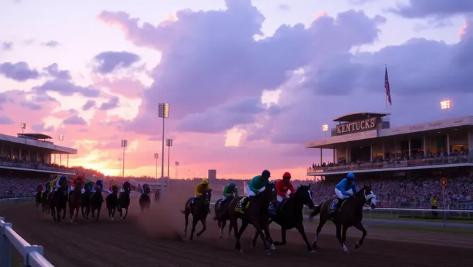 Le départ du Kentucky Derby 2025 est confirmé