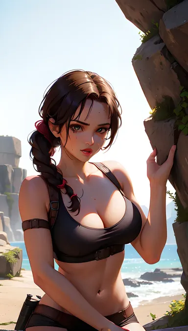 Le hentai de Lara Croft : travail d'art explicite de fan