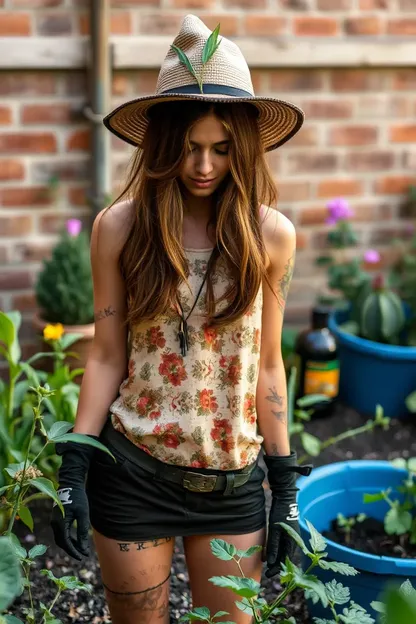 Le jardin sale de la fille est une réflexion de sa vie