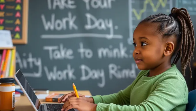 Le jour de travail avec enfant arrive en 2025