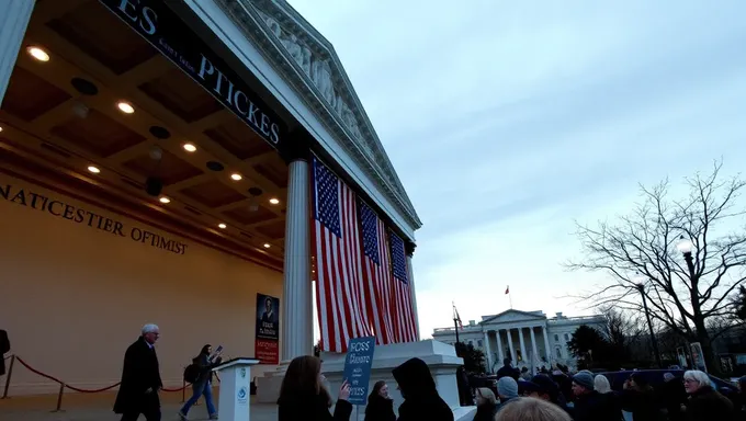 Le marché de revente des billets pour le Jour d'inauguration 2025 prend son envol