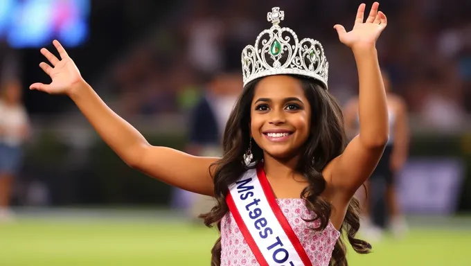 Le moment de gloire du Miss Texas 2025 gagnant