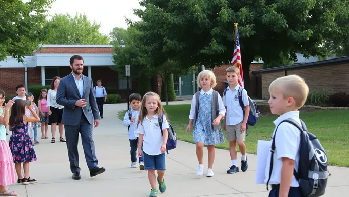 Le premier jour de l'école 2024-2025 rassemble de nouveaux et d'anciens amis