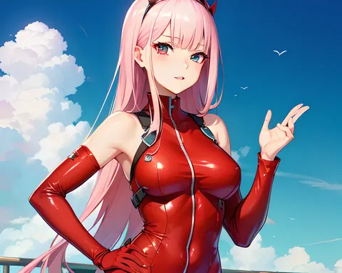 Le puzzle de la règle 34 de Zero Two résolu