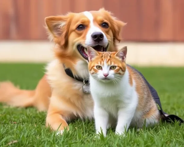 Le rire éclate avec des images de chiens et de chats