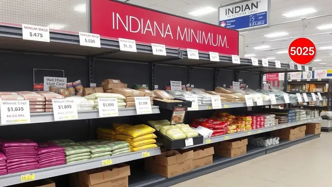 Le salaire minimum en Indiana 2025 augmentera