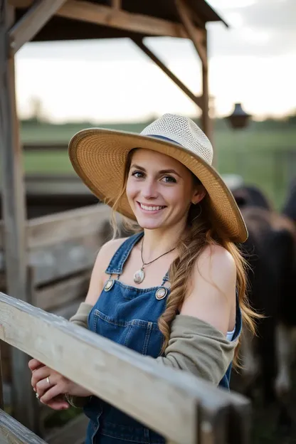 Le selfie nu de la fille de ferme Jen déclenche l'indignation et le débat