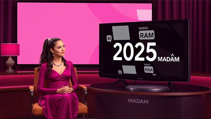 Le spectacle TV Madam 2025 débute en 2025