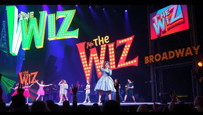 Le spectacle de Broadway The Wiz pour 2025 dévoilé