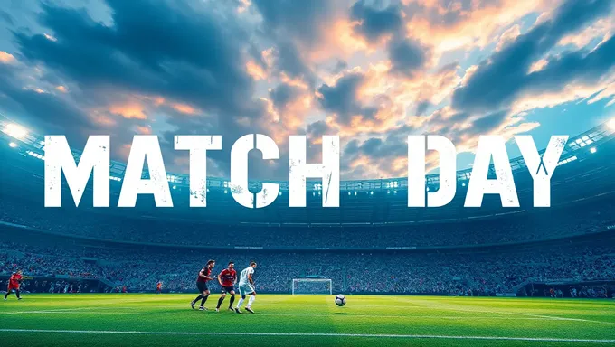 Le stade du Match Day 2025 est confirmé pour l'événement de football