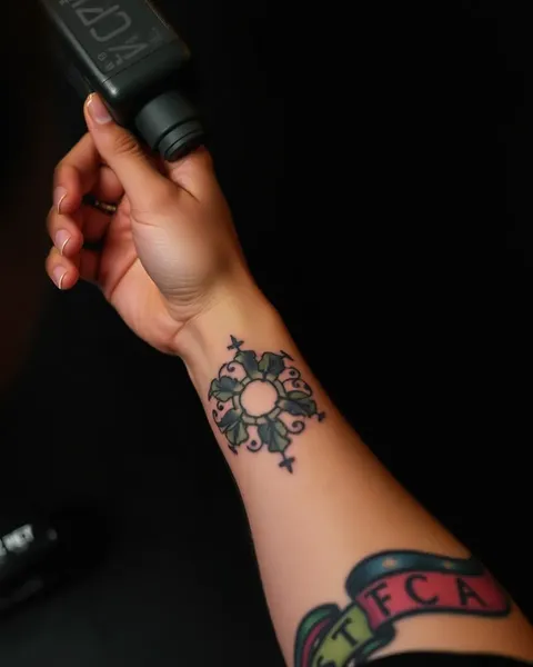 Le tatouage au poignet fait mal : douloureux pour la plupart des personnes