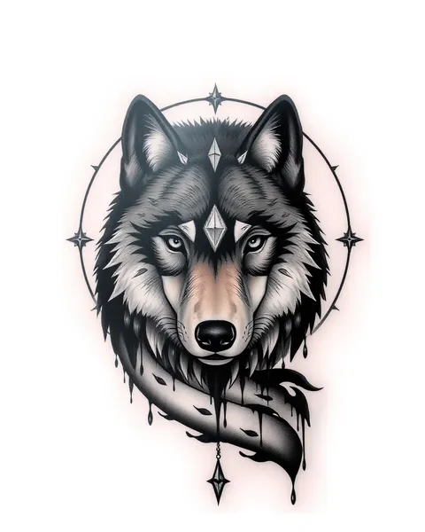 Le tatouage de loup avec symbolisme et signification : déverrouiller le pouvoir du loup