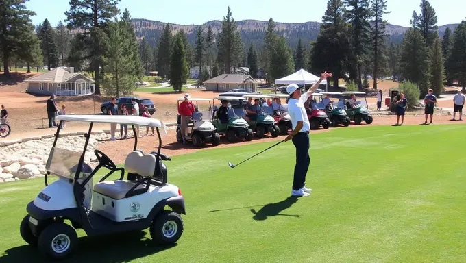 Le tournoi de golf des célébrités a lieu à Tahoe en 2025