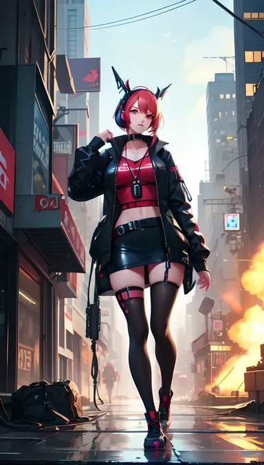 Le voyage cyberpunk r34 de Rebecca commence maintenant