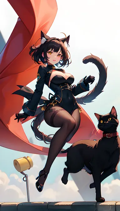 Le voyage hentai du chat noir