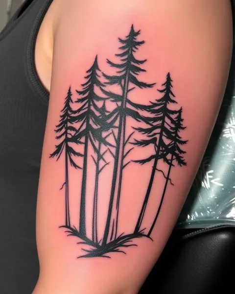 Les Arbres en tant que Répresentation dans l'Art du Tatouage