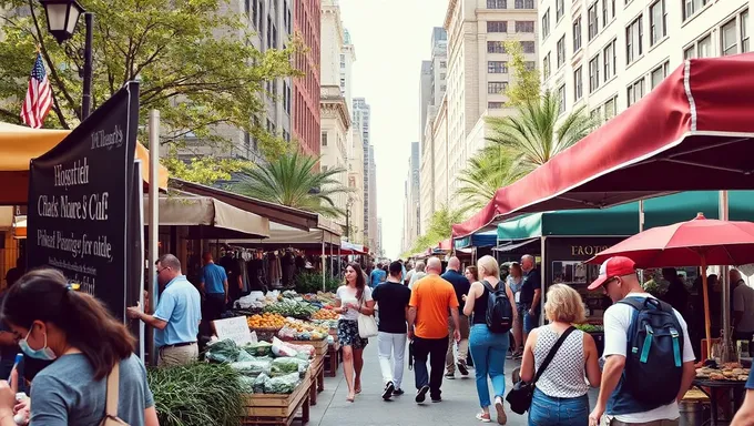 Les Jours du marché de Chicago 2025 prévus pour l'été