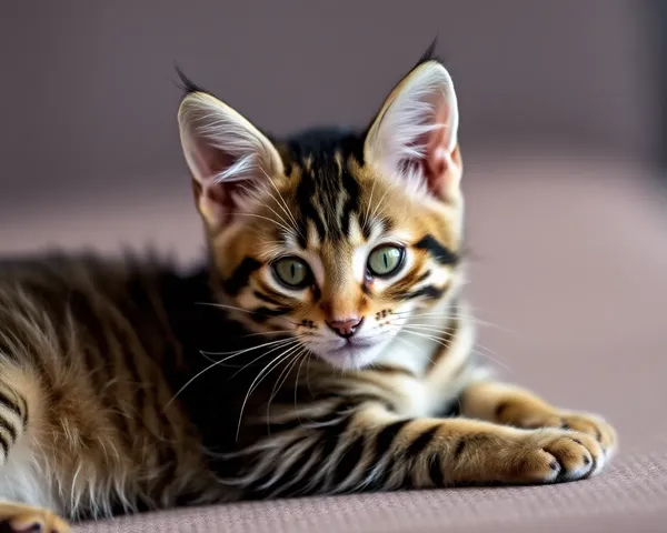 Les Photographies de Chats Maine Coon Kitten : Collection Captivante de Photographie Féline