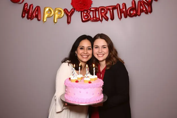 Les Photos d'Anniversaire d'Érica Partagent la Joie et la Félicité