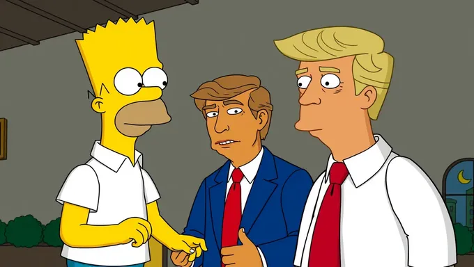 Les Simpson prévoient la disparition de Trump en 2025 dans leurs prévisions