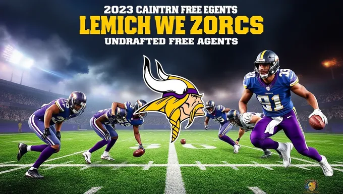 Les Vikings ajoutent des agents libres non repêchés au effectif 2025