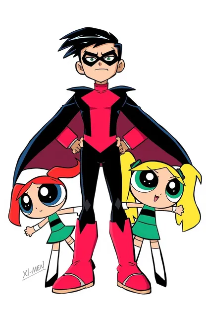 Les X-Men et les Filles Powerpuff se unissent avec Ray Arzeno Power