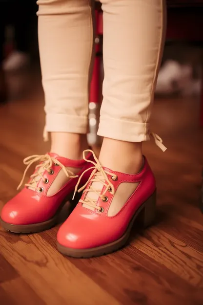 Les chaussures à talons des filles sont un style de danse populaire