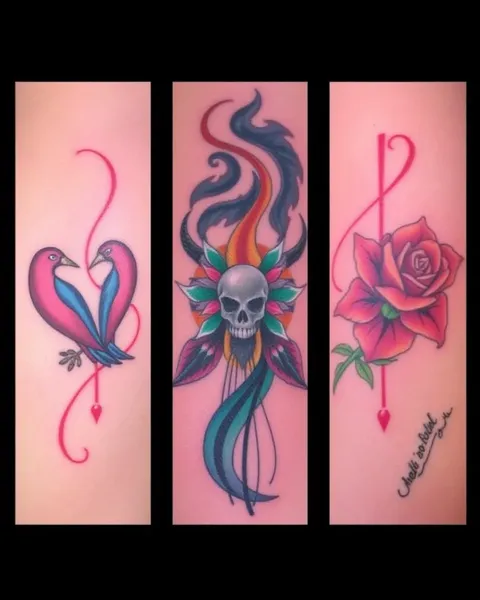 Les couleurs du tatouage expliquées