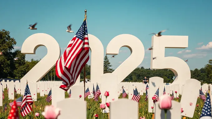 Les célébrations du Memorial Day 2025 sont programmées pour l'année prochaine