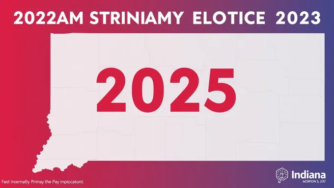 Les dates des élections primaires de l'Indiana 2025 ont été officiellement annoncées