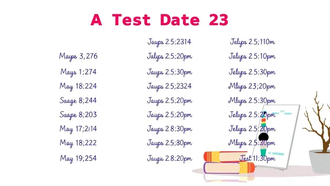 Les dates du test AP sont programmées pour 2025