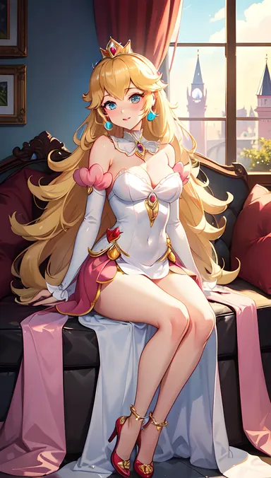 Les escapades hentai de la princesse Peach dans le royaume champignon