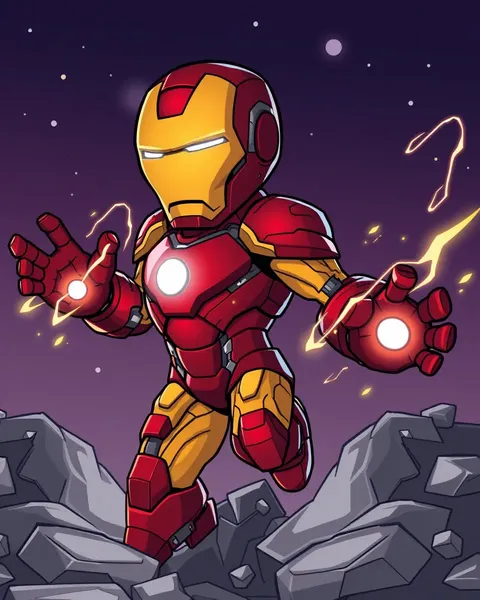 Les images de Iron Man Cartoon