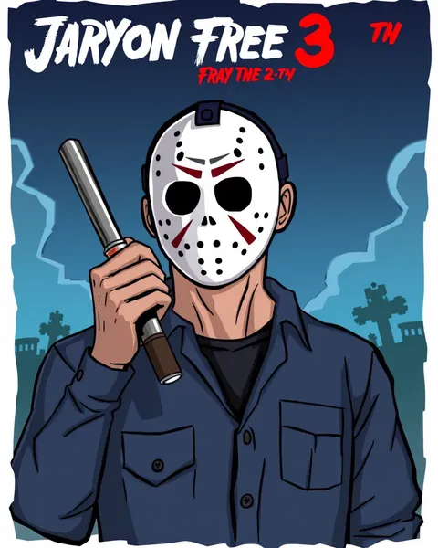 Les images de Jason Voorhees en cartoon pour les amateurs d'horreur