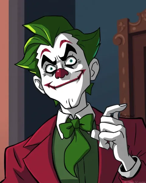 Les images de cartoon du Joker sont révélées