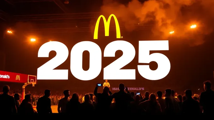 Les informations sur le billet du McDonald's All American 2025 sont publiées