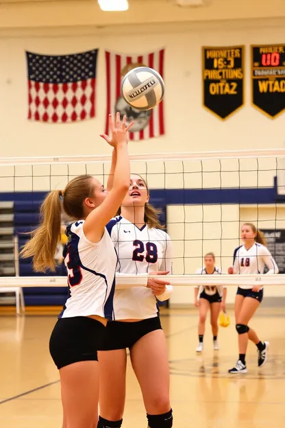 Les joueuses de volley-ball de Mark Keppel : les joueuses courageuses prospèrent