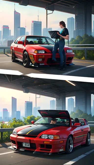 Les moteurs de la Skyline R34 doivent aller vite