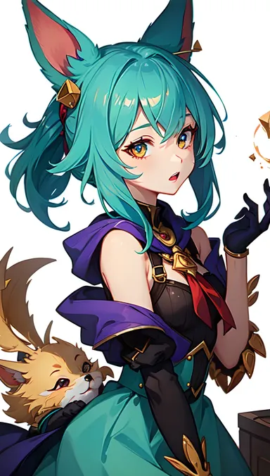 Les personnages et illustrations de yordle hentai