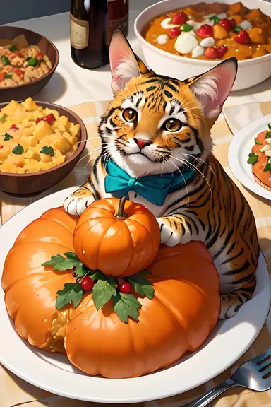 Les photos de Thanksgiving des animaux : une récolte d'amour animal