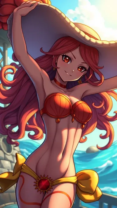 Les seins de Nami de One Piece sont très volumineux