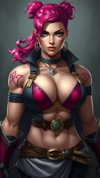 Les seins de Zarya sont un plaisir