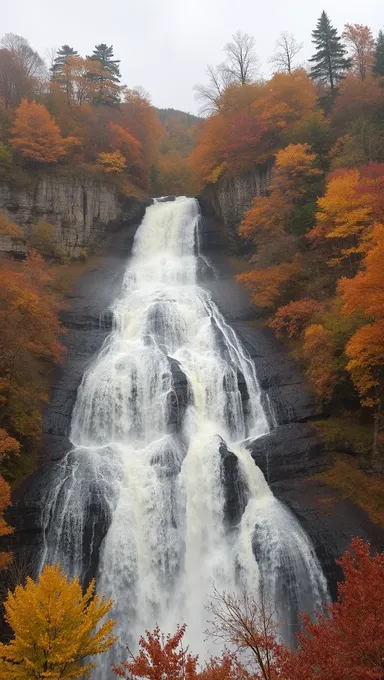 Les seins de l'automne tombent de manière inattendue