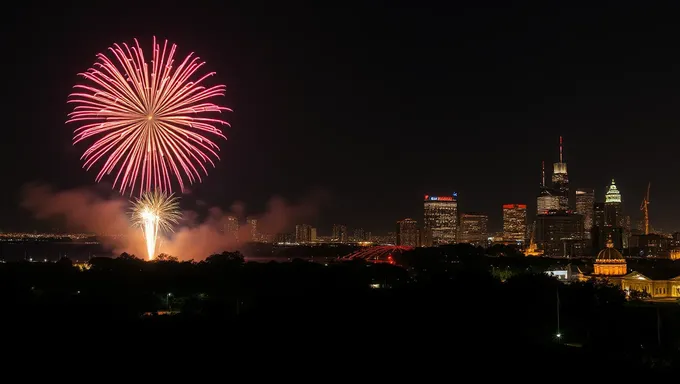 Les sponsors des feux d'artifice de Hopkins 2025 donate à des charités locales